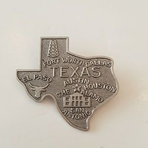 GASOLINE GLAMOUR TEXAS PIN
